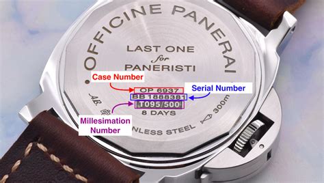 panerai numbers|Panerai serial number lookup.